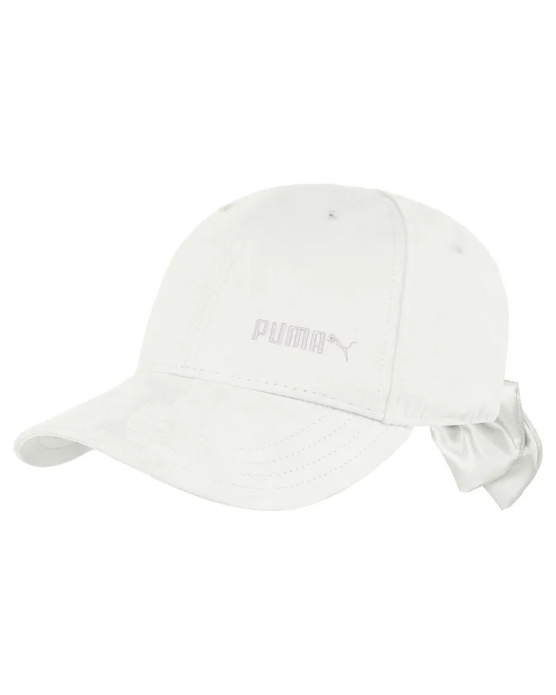 Puma Bow Womens White Mütze Weiß