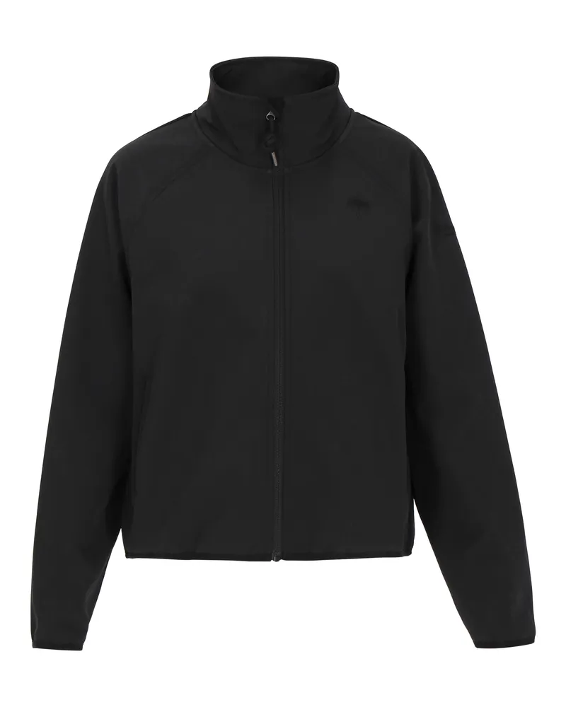 Schmuddelwedda Softshelljacke Frauen Schwarz Schwarz
