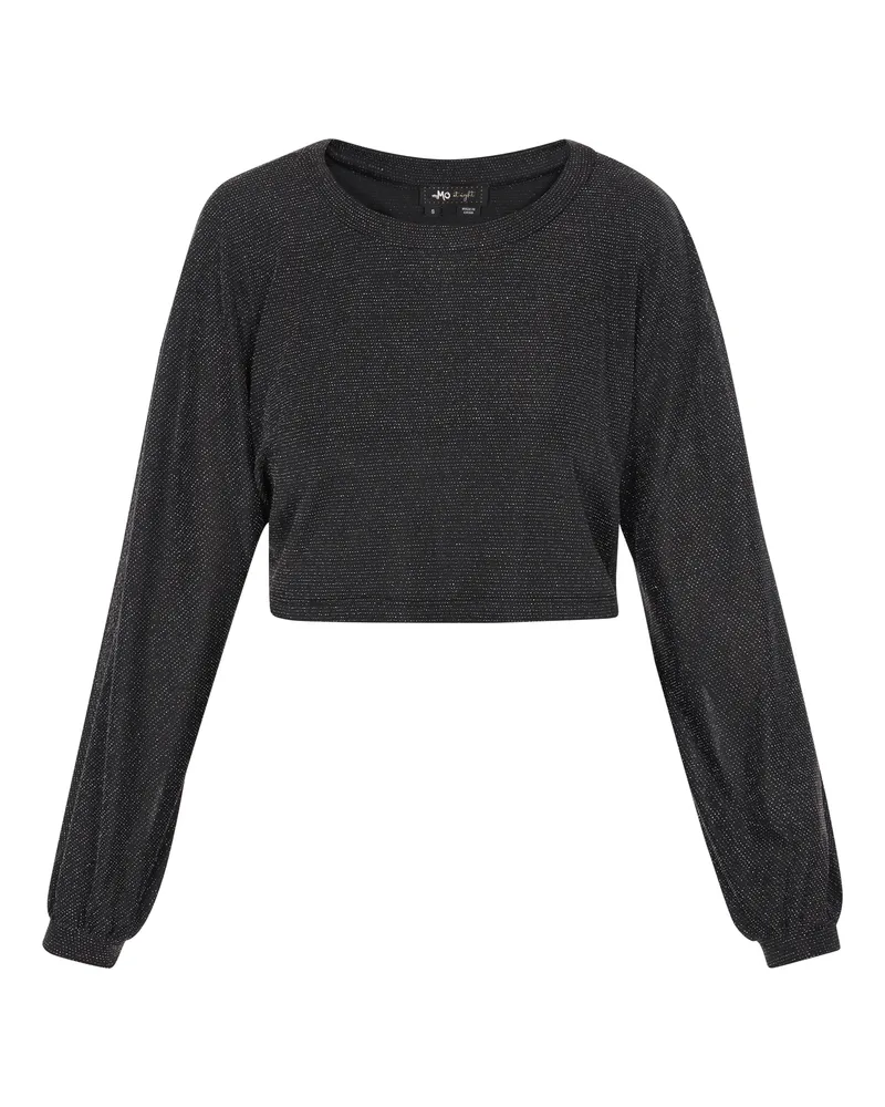 My Mo Bluse Frauen Schwarz Schwarz
