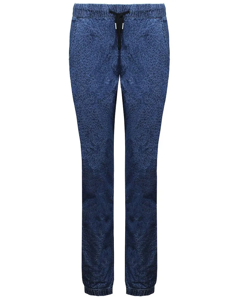 Vans von der Wand gedruckte Frauenblaue Hose aus der Wand Blau