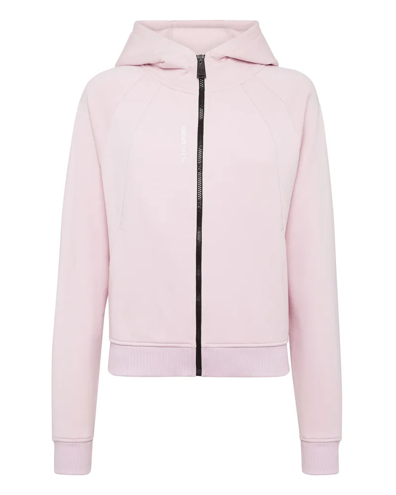 Philipp Plein Sweatjacke Mit Kapuze Rosé