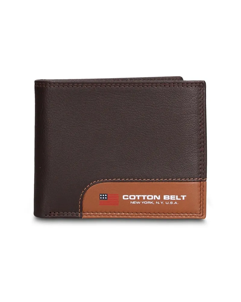 Cotton Belt Geldbörse Men Braun