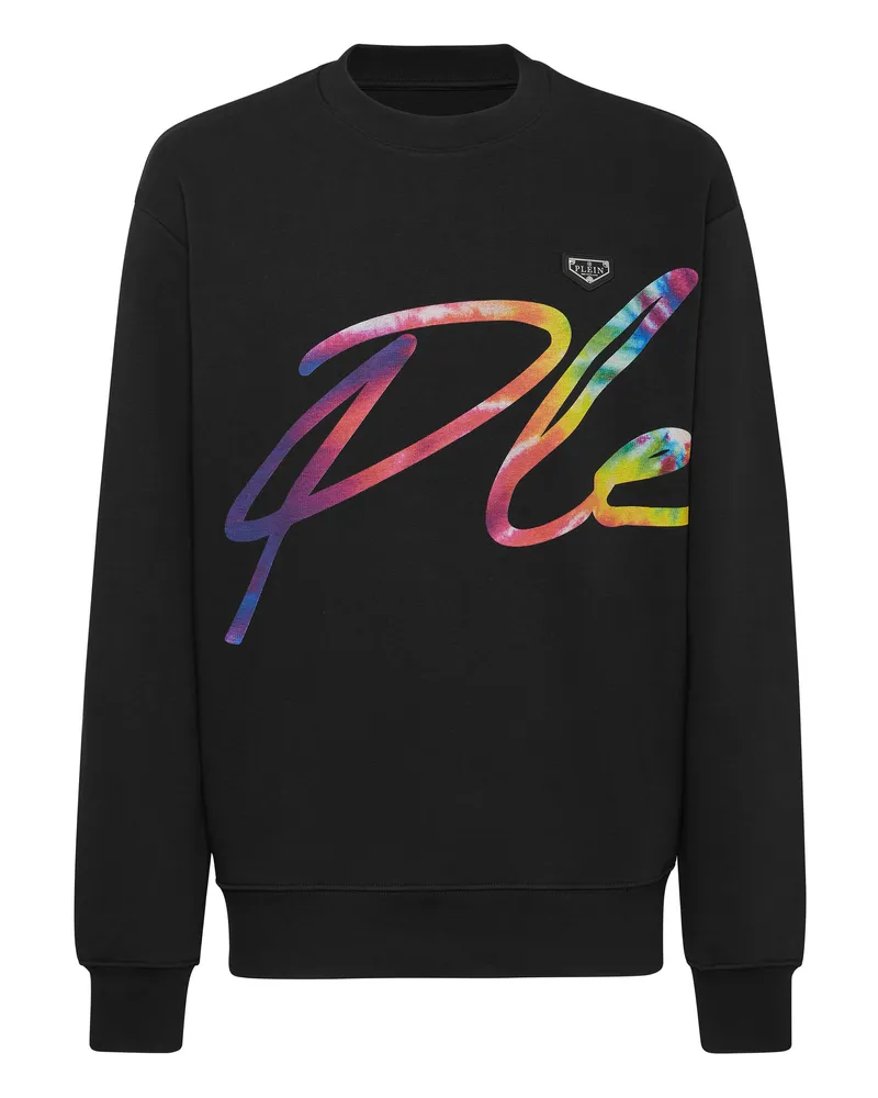 Philipp Plein Sweatshirt Signature Schwarz