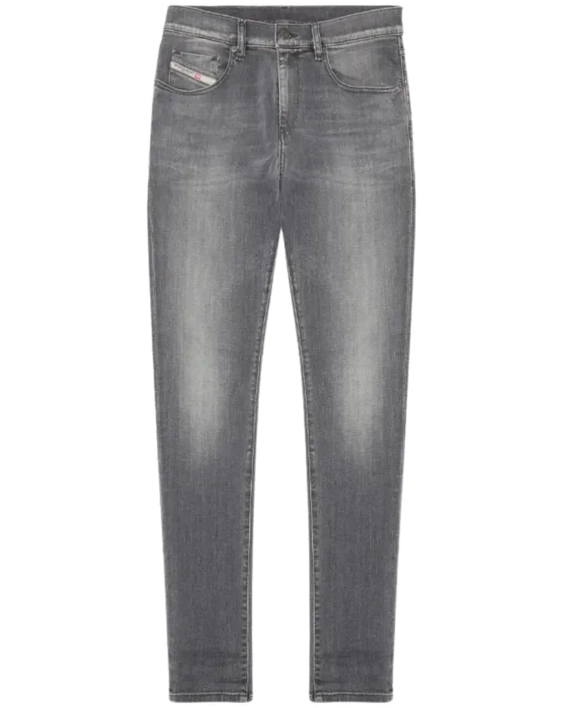 Diesel 2019 D-Strukt Jeans in grauer Waschung Grau