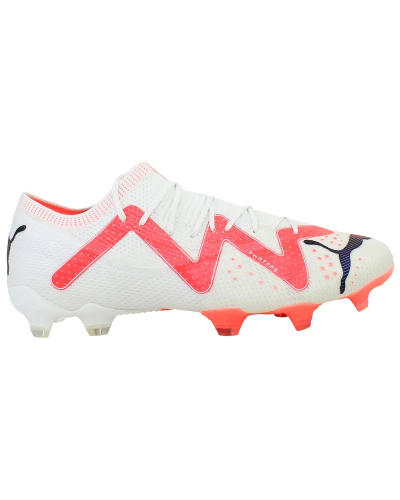 Puma Future Ultimate Low FG/AG Herren Fußballschuhe Weiß Weiß