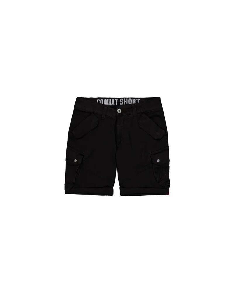 Alpha Industries Combat Short - Schwarz Schwarz