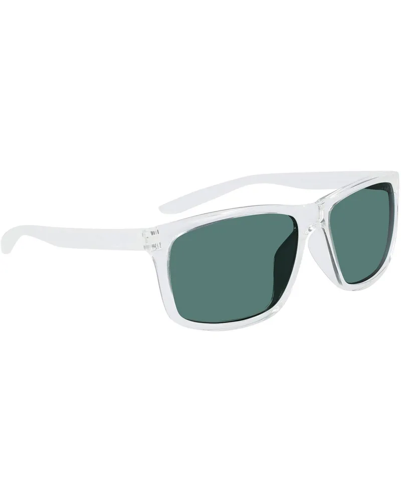 Nike Chaser Ascent" Quadratischer Rahmen-Sonnenbrille für Herren (Transparent/Grün Transparent