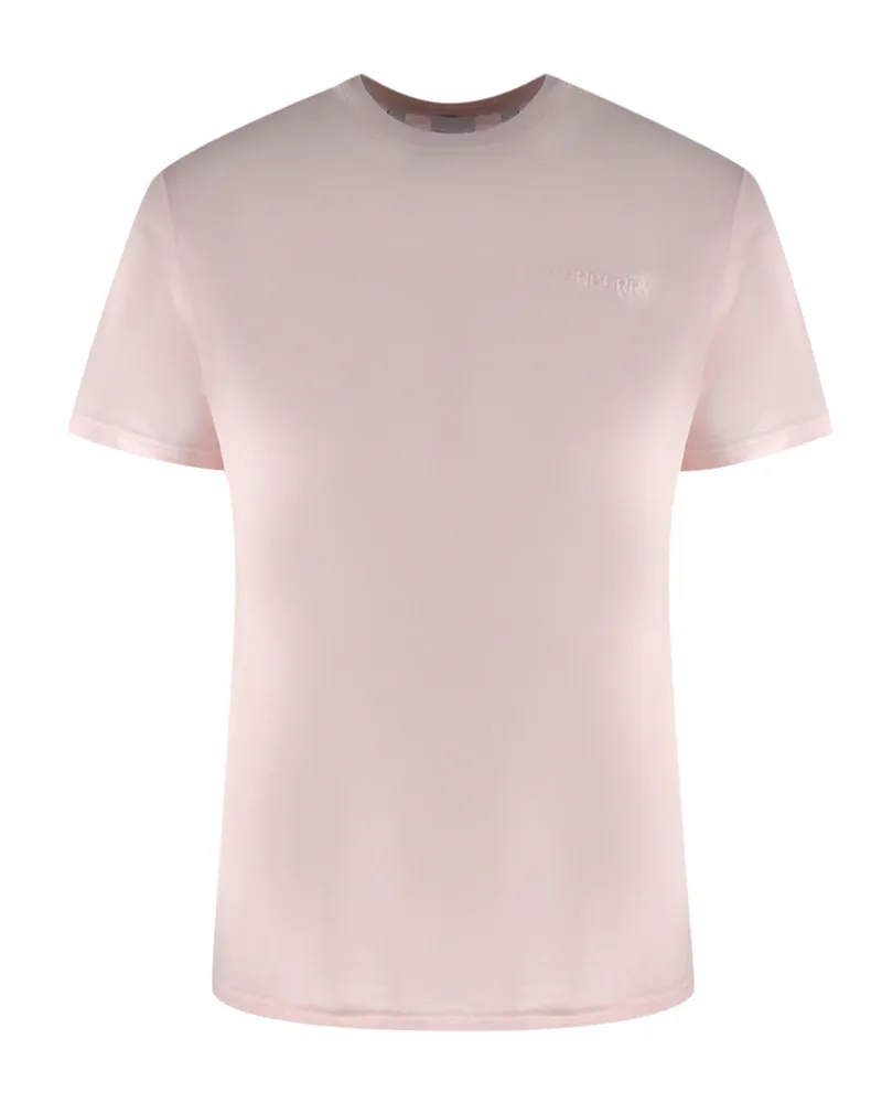 Burberry Monotones Logo-T-Shirt, Alabaster Pink - Rosa Rosa