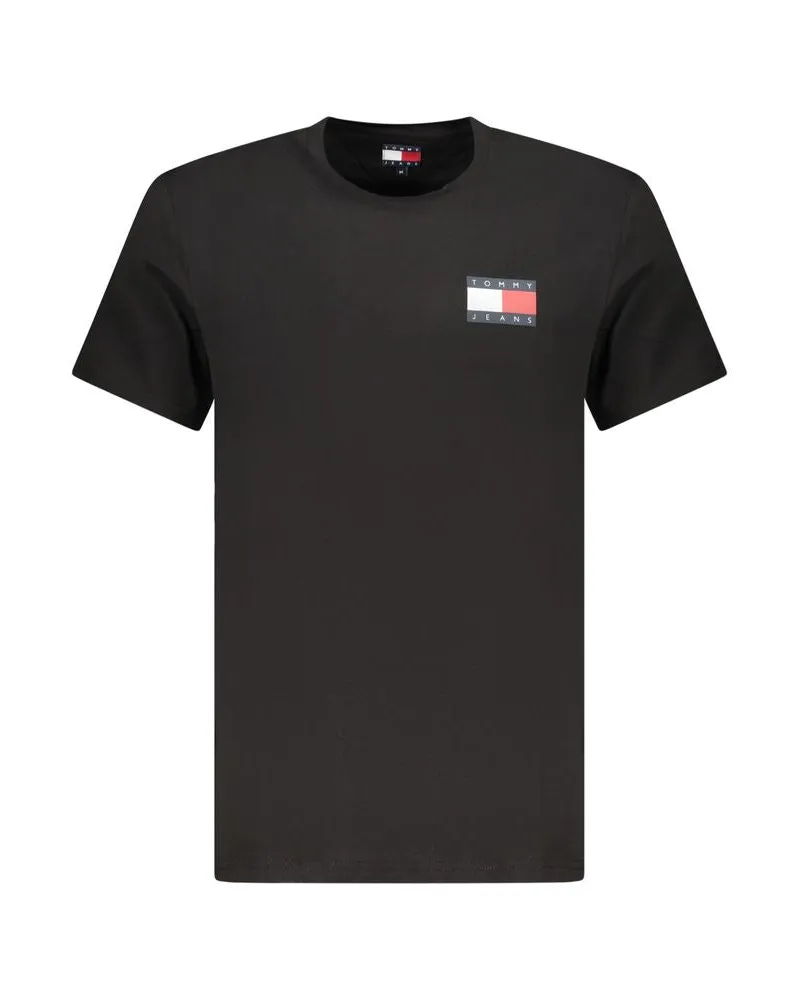 Tommy Hilfiger Baumwoll-T-Shirt Nero - Schwarz Schwarz