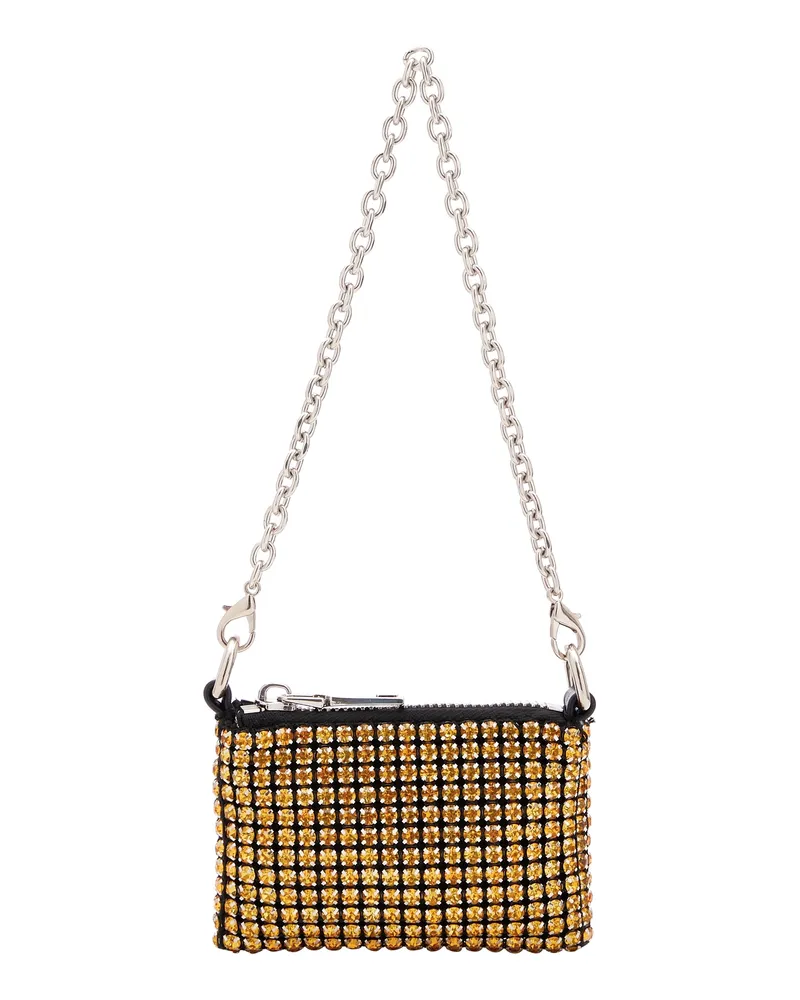 FAINA Handtasche Damen Gold Gold