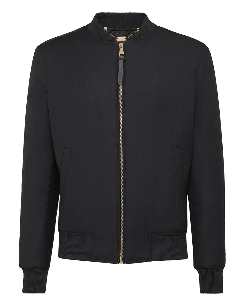 Billionaire Bomberjacke Schwarz