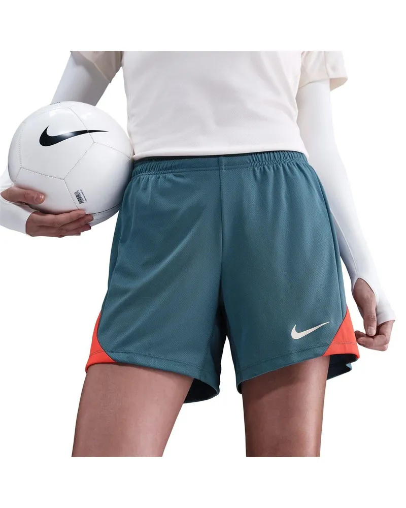 Nike Strike" Fußballshorts für Damen (Blau/Orange Blau