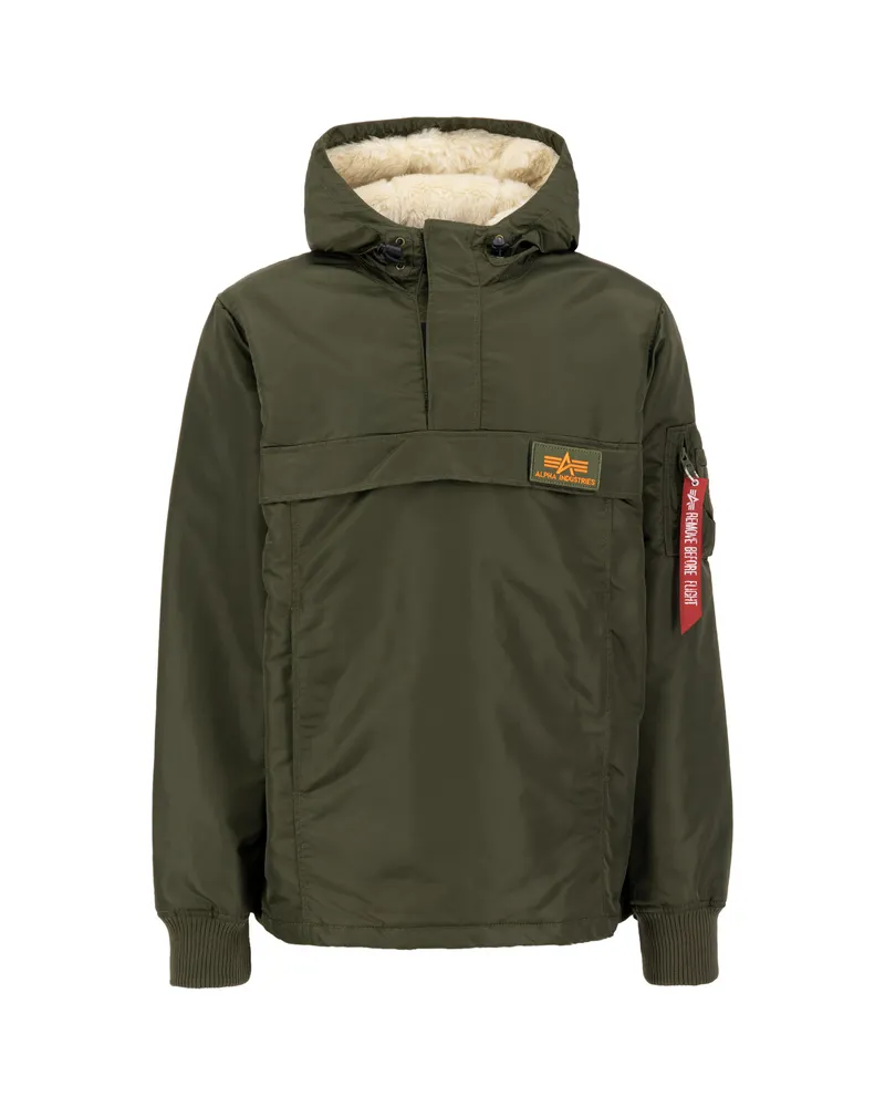 Alpha Industries HPO Anorak - Dunkelgrün Dunkelgrün