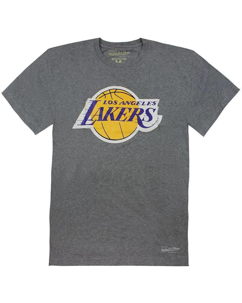 Mitchell & Ness Los Angeles Lakers Herren T-Shirt Grau