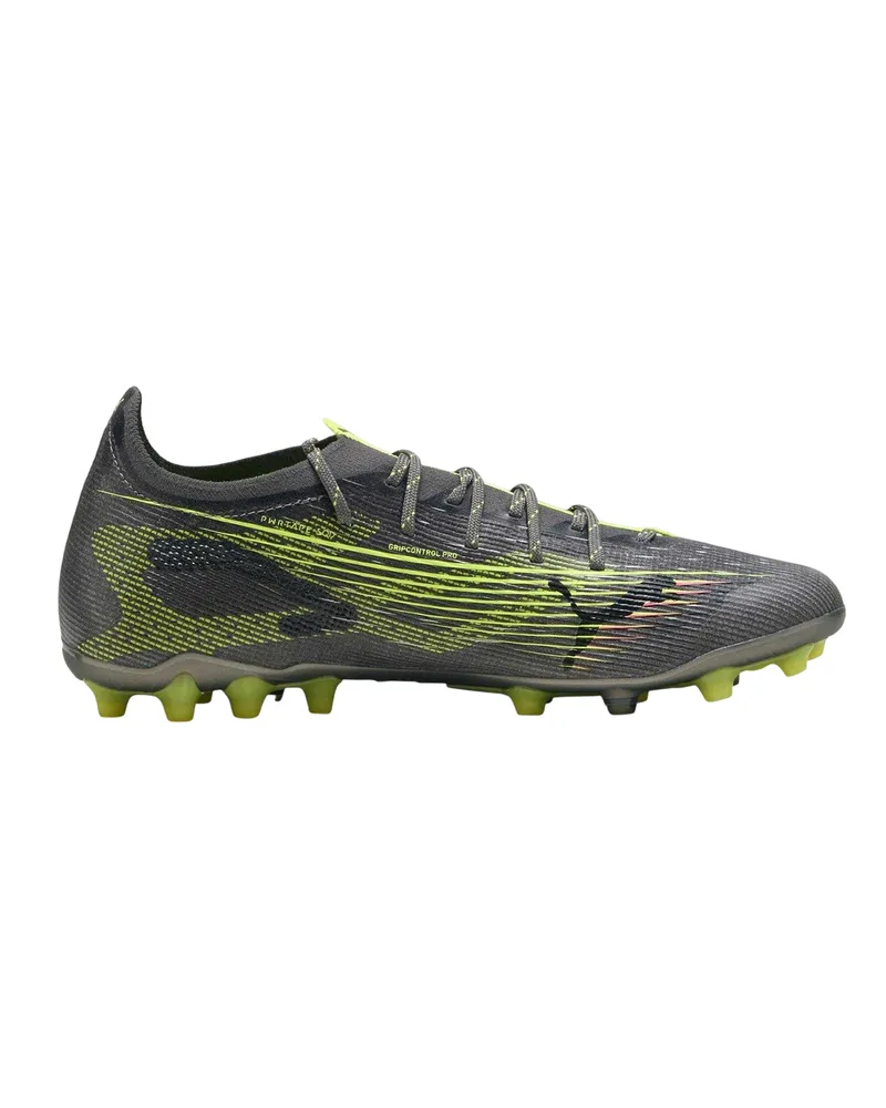 Puma Ultra 5 Ultimate" Fußballschuhe mit festem Boden für Herren (Mattiertes Silber Waldgrün