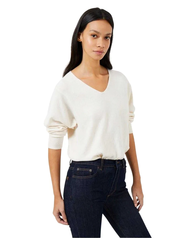 French Connection Vhari" Pullover für Damen (Hellgrau Beige