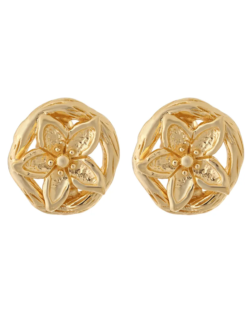 Orphelia Ohrstecker für Damen, 925 Sterlingsilber, Gold ZO-6029/1 Gold