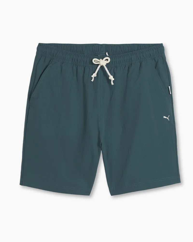 Puma MMQ Grüne Herren-Shorts Grün