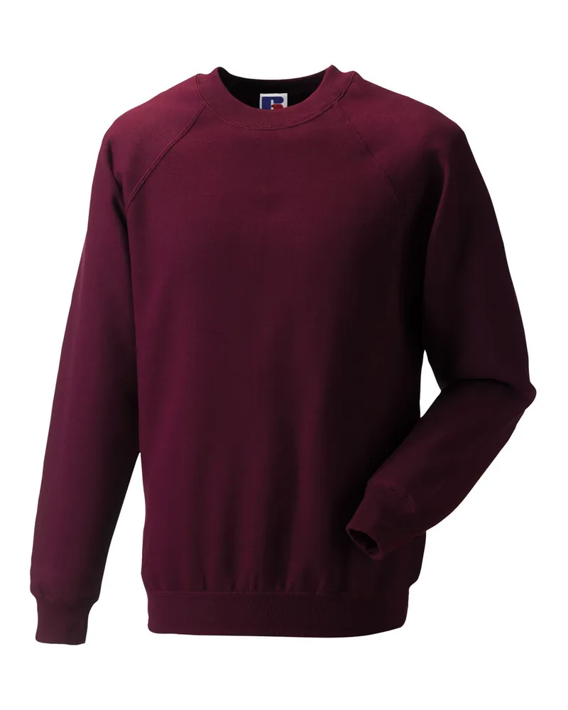 Russell Athletic Russell - "Classic" Sweatshirt für Herren/Damen Unisex (Burgunderrot Bordeaux
