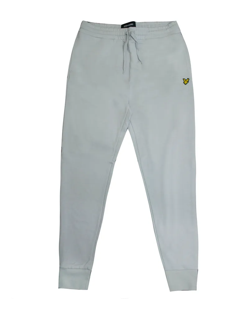 Lyle & Scott Skinny Herren-Trainingshosen Grau Silber