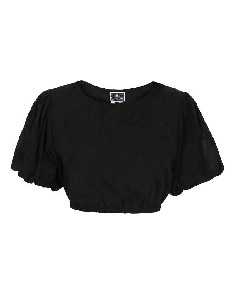 DreiMaster Bluse Frauen Schwarz Schwarz