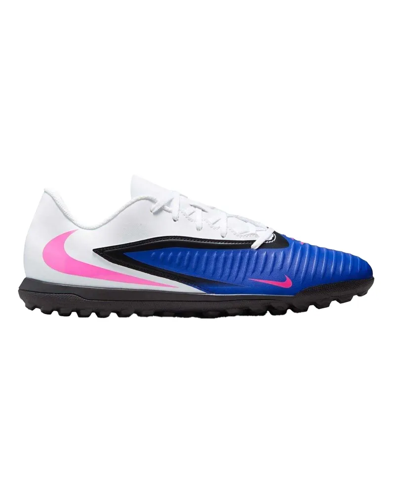Nike Phantom 6" Fußball-Stiefel für Herren/Damen Unisex, Flach (Blau/Weiß/Pink Blau