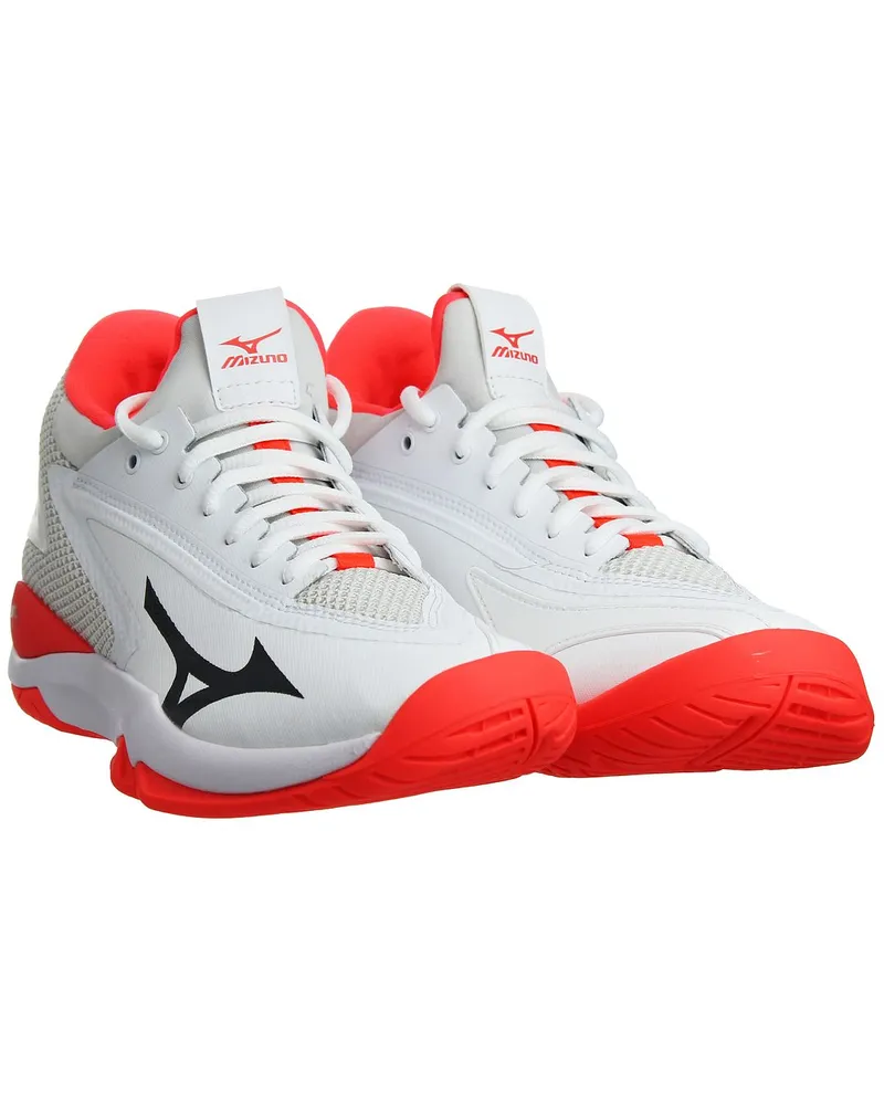 Mizuno Wave Impulse AC Damen Weiße Tennisschuhe Weiß