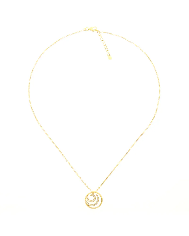 Orphelia Elaine' Damenkette aus 925 Sterling Silber mit Anhänger - Gold ZH-7084/2 Gold
