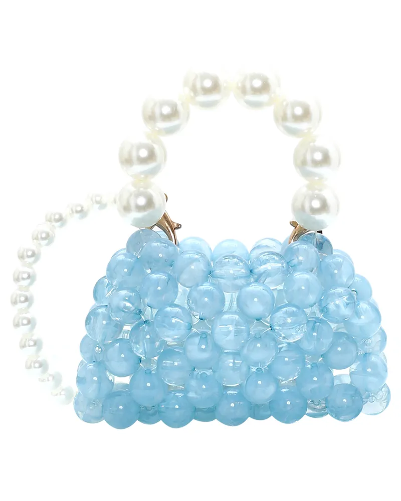 My Mo Handtasche Frauen blau weiss Blau