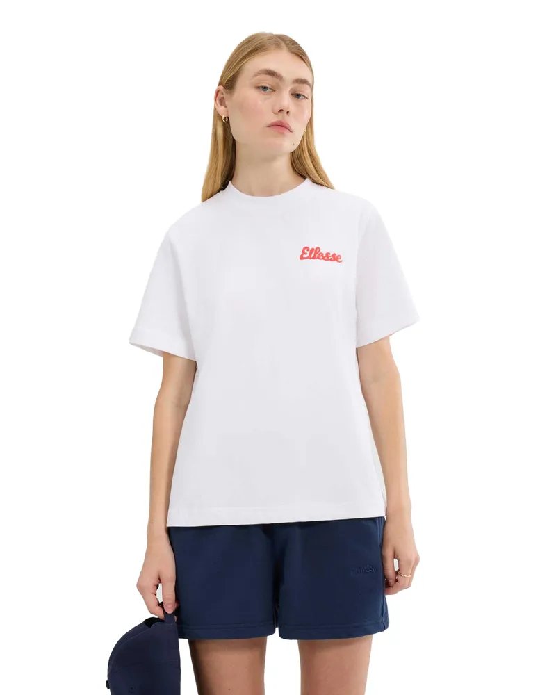 Ellesse Soffio" T-Shirt für Damen (Weiß Weiß