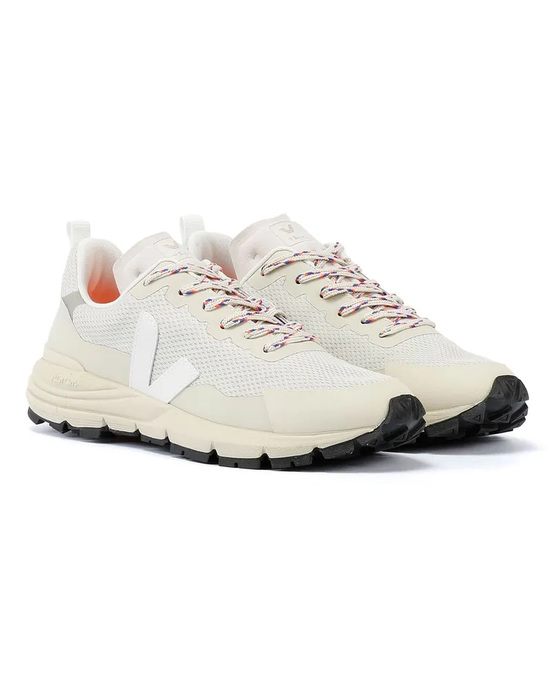 VEJA Dekkan Polyester Damensneaker In Natur/Weiß Weiß
