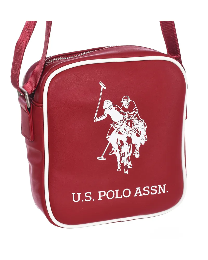 U.S. Polo Assn.  BEUM66021MVP Herren-Umhängetasche Dunkelrot