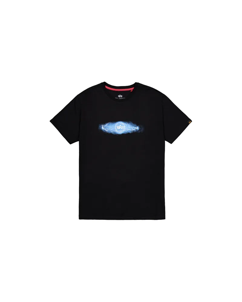 Alpha Industries Lightning T-Shirt Schwarz
