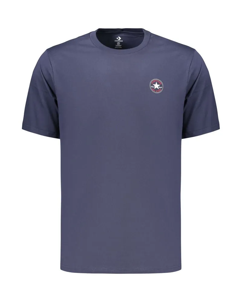 Converse Baumwoll-T-Shirt für Herren - Blau Blau
