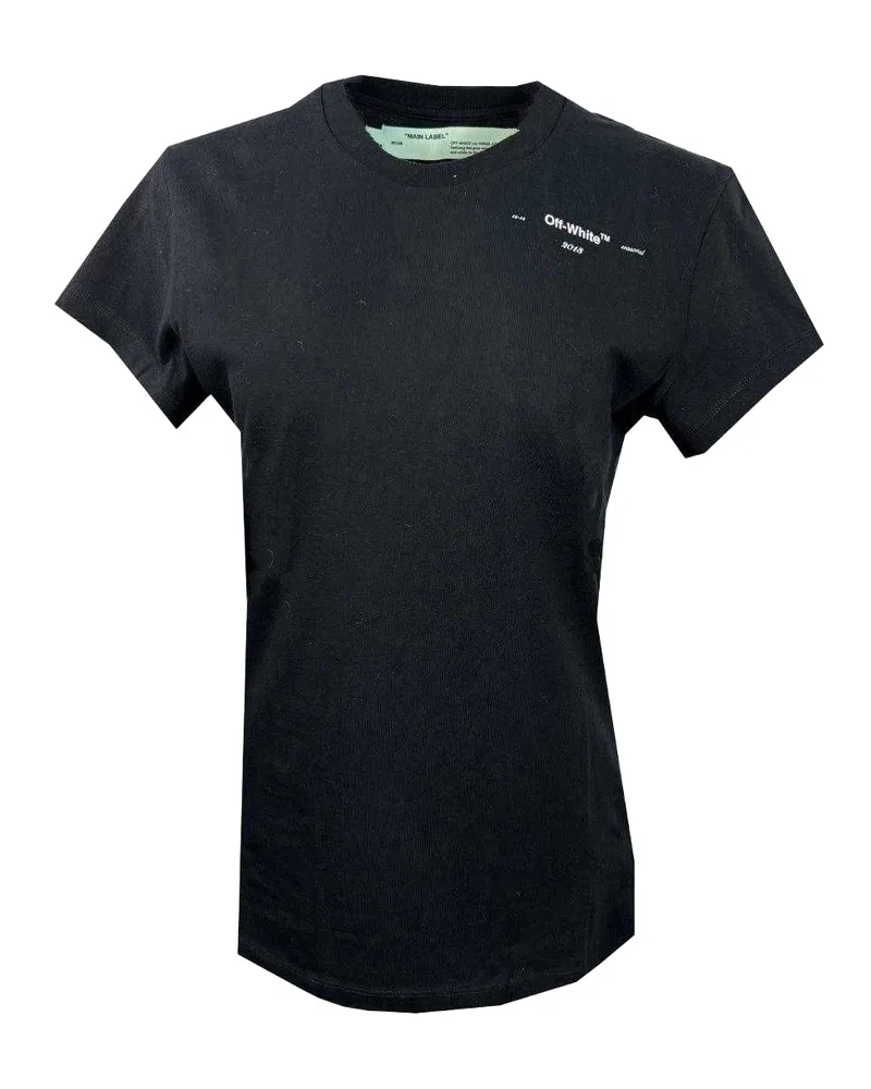 OFF-WHITE T-Shirt für Damen (Schwarz Schwarz