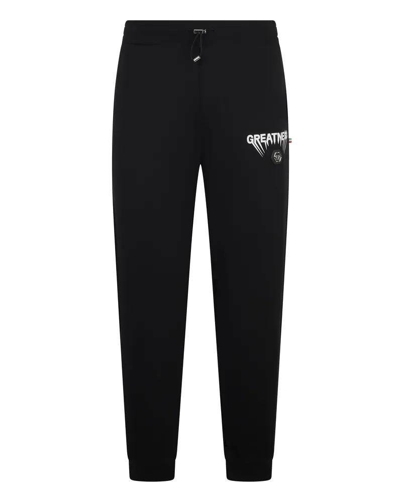 Philipp Plein Jogginghosen Greatness Schwarz