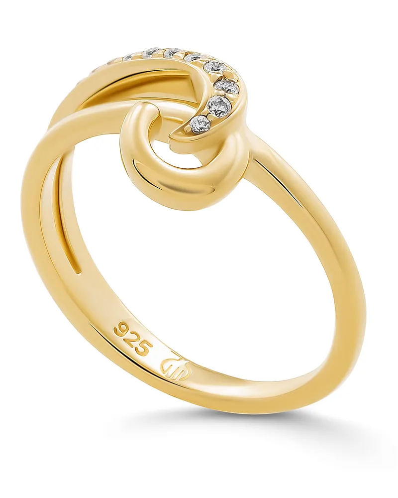 Orphelia Ida' Damen-Ring aus 925er Sterlingsilber – Gold ZR-7521/G Gold