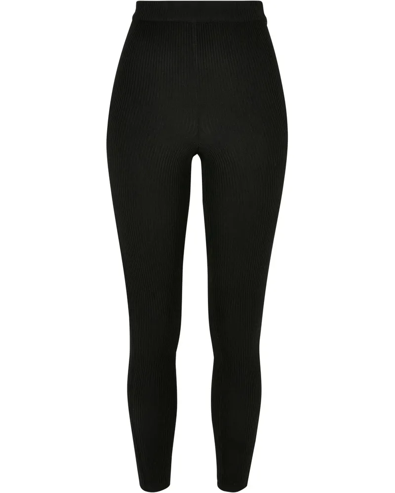 Urban Classics Leggings für Damen (Schwarz Schwarz