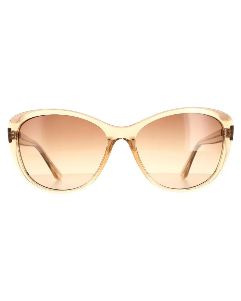 Calvin Klein Cat Eye Damen Kristall Beige Braun Farbverlauf CK19560S Beige