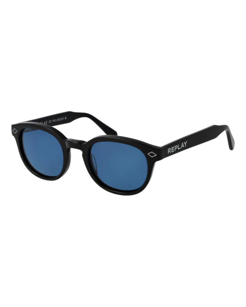Replay Sonnenbrille RY641S 01 50 Schwarz