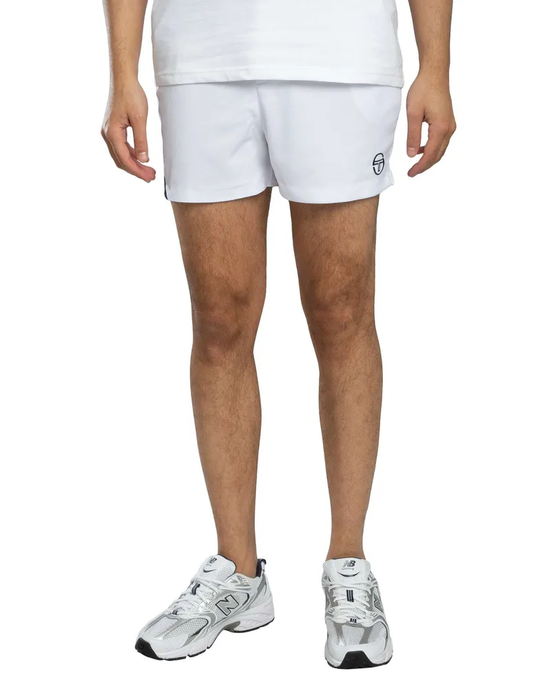Sergio Tacchini Time Tennis Shorts, Weiß Weiß