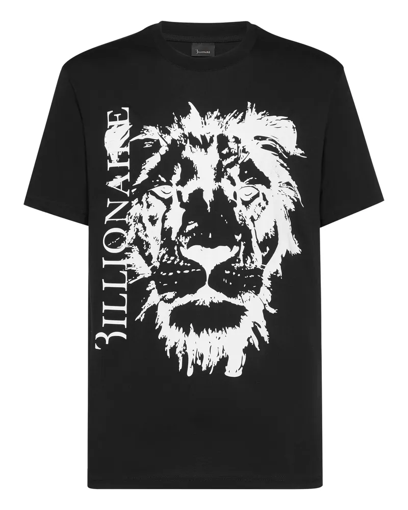 Billionaire T-Shirt Lion Schwarz