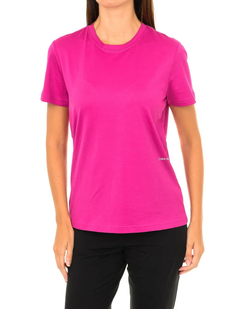 Calvin Klein Kurzarm-T-Shirt Rosa
