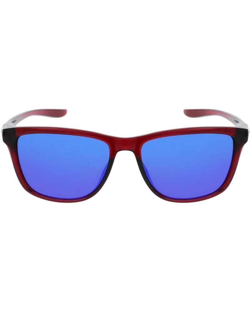 Nike Icon" Quadratisch-Sonnenbrille für Herren/Damen Unisex (Betenrot/Grau Blau