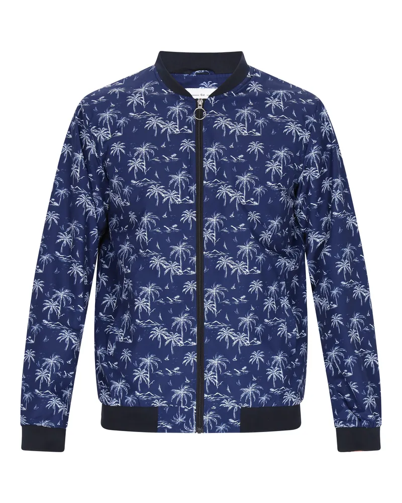 My Mo Jacke Männer Marineweiß Marineblau