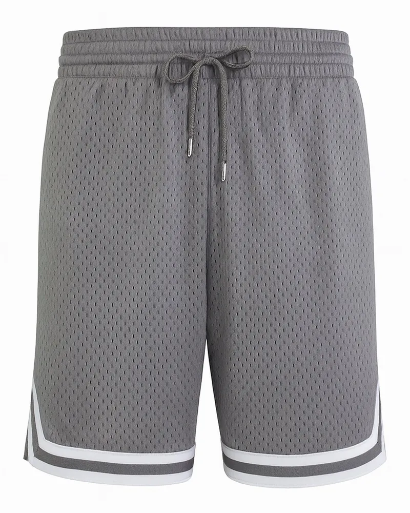 Mitchell & Ness Basic Herren-Shorts - Grau Grau
