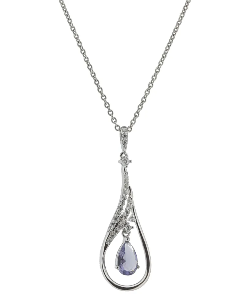 Orphelia Ebbi' Damenkette mit Anhänger aus 925er Sterlingsilber – Silber ZH-7037 Silber