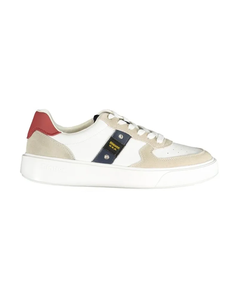 Blauer Bluer USA Sneakers im lässigen Stil - Weiß Weiß