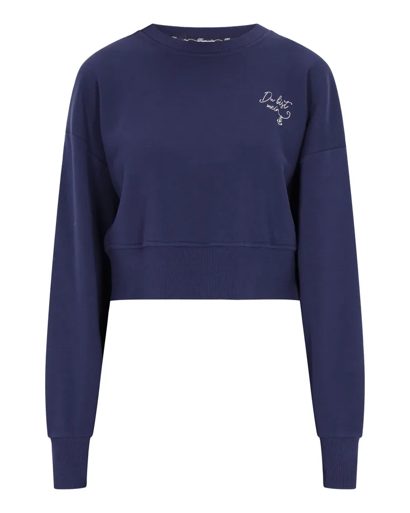 DreiMaster Sweatshirt Damen Marine Marineblau