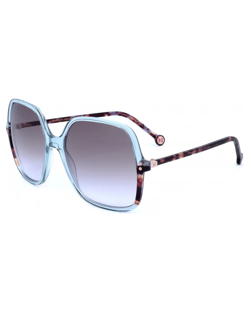 Carolina Herrera New York HER0244 S 56 MVU Sonnenbrille Blau